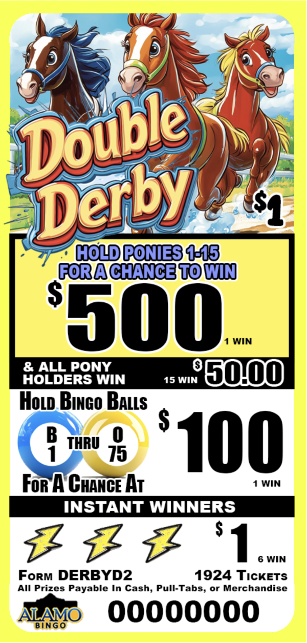ALAMO: Double Derby (1924 Ct) - Image 2